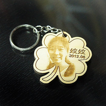 gw-key-14幸運草鑰匙圈